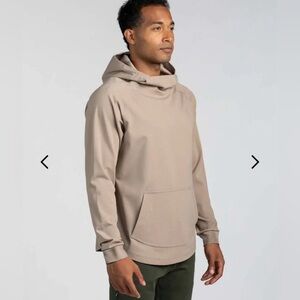 BYLT Basics Elite + Drop Cut pullover, Men’s Hooded Pullover, Sand